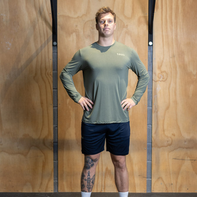 den perfekte longsleeve bambus trøje